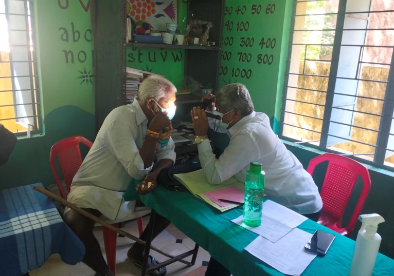 Health Camp organized by Balaji Hospital, Renigunta, Tirupati.